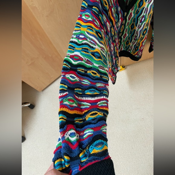 COOGI AUSTRALIA Cotton multicolored v-neck sweater - Picture 2 of 6